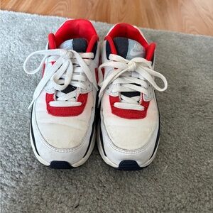 Womens Air Max 90 US Youth 4.5 (Red, Navy, White)